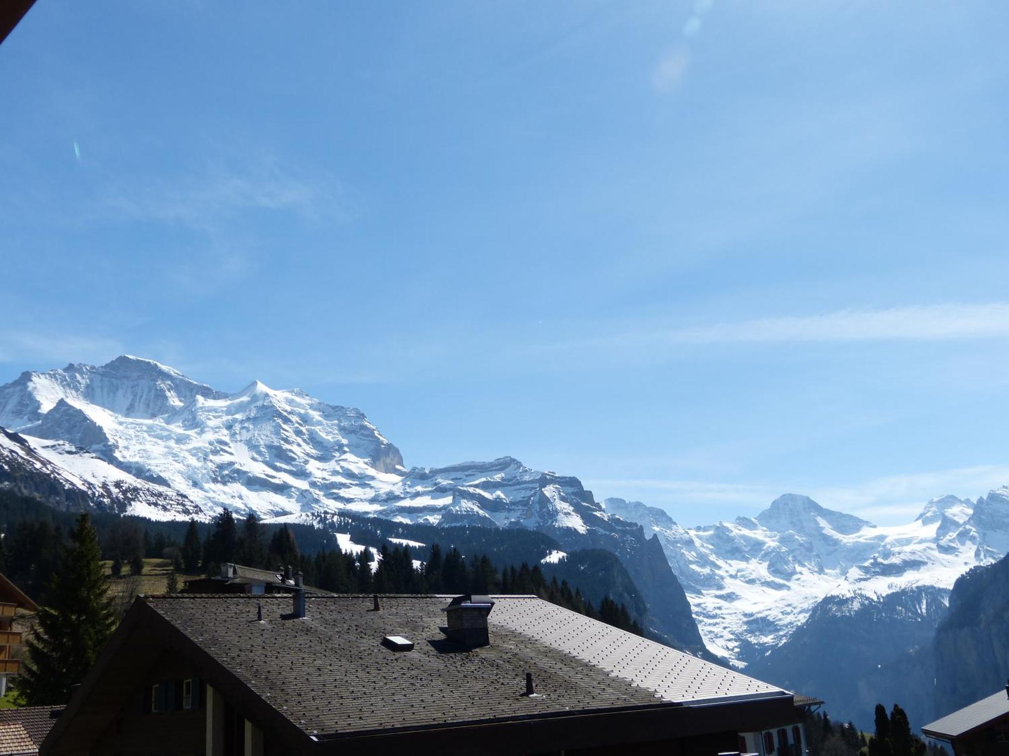 Chalet Bella Vista 6 Wengen Exterior foto